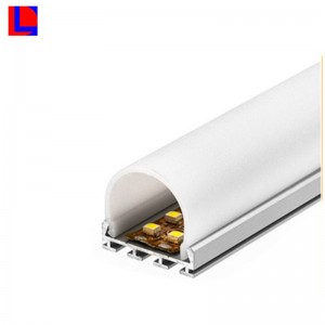 Ευέλικτο αλουμινένιο προφίλ οδήγησης για φωτισμό led
