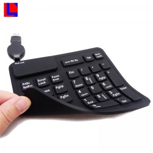 Υψηλής ποιότητας πληκτρολόγιο σιλικόνης από καουτσούκ