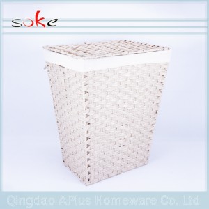 Νέα εξαιρετική ποιότητα ΠΕ rattan χειροποίητο υφαντό κάδο αποθήκευσης