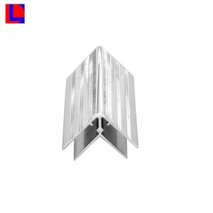 6063 T5 εξατομικευμένα σχήματα αλουμινίου διέλασης