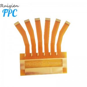 Διπλής όψεως πολυαιθυλένιο ευέλικτη PCB FPC μικρή ευέλικτη τυπωμένη μονάδα κάμερας OEM ODM cem-3 ηλεκτρονική fpc flex τυπωμένη σανίδα