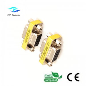 Mini DB15 VGA HD θηλυκό / θηλυκό προσαρμογέα / ζεύκτη Κωδικός: FEF-V-007