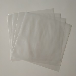 33RPM Premium Προστατευτική επίπεδη πολυ vinyl καλύπτει εξωτερικό περίβλημα μανίκι