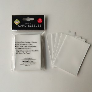 Λευκά προστατευτικά μανίκια Matt Deck Standard Size MTG Pokemon