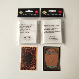 Λευκά προστατευτικά μανίκια Matt Deck Standard Size MTG Pokemon
