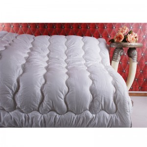 Λευκά χρώματα κουβέρτα συνθετικών ινών παπλώματα