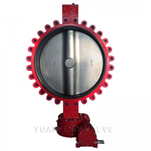 Βαλβίδα πεταλούδας τύπου Lug