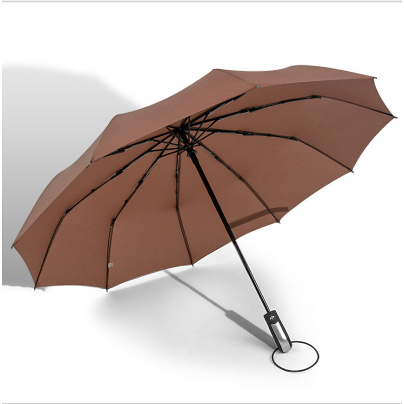 10ribs αυτόματη ανοιχτή και αυτόματη κλείσιμο εμπορευμάτων έθιμο λογότυπο 3 φορές ομπρέλα με την εκτύπωση