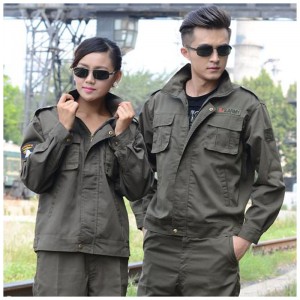 Επαγγελματική φθορίζουσα φθορίζουσα πορτοκαλί χρώματος κοστούμι απολύμανσης