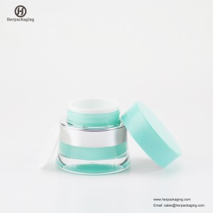 HXL218 στρογγυλό άδειο ακρυλικό καλλυντικό βάζο