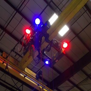 Προειδοποιητικές λυχνίες Bridge Crane 120W Φωτιστικά γερανού υπερυψωμένων φώτων