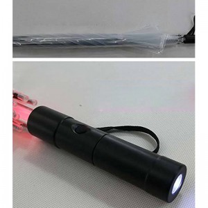 Straight Umbrella LED Ribs και LED άξονας με πλαστική λαβή Ομπρέλα Torch