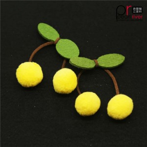 κεράσι pom pom patch