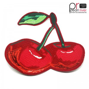 κεράσι κεντήματα patch patch