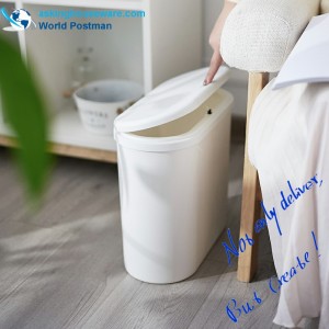 Λεπτό καπάκι ανακύκλωσης Πιέστε το κάδο απορριμμάτων