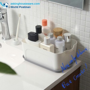 Πλαστικό πολυλειτουργικό κουτί με καπάκι, σαφές δοχείο αποθήκευσης 5 σε 1