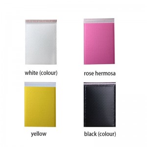 Εργοστάσιο Χονδρική Προσαρμοσμένη τυπωμένη ροζ έγχρωμη πλαστική φούσκα ταχυδρομική τσάντα Padded φάκελο