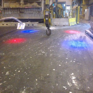 84-120W Προειδοποιητικό φως γερανός LED για ενδεικτικές λυχνίες κόκκινου / μπλε γερανού