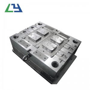 OEM 4 καουτσούκ πλαστικό καλούπι κάνοντας μούχλα ένεση για το μολύβι φρύδι σωλήνα ABS