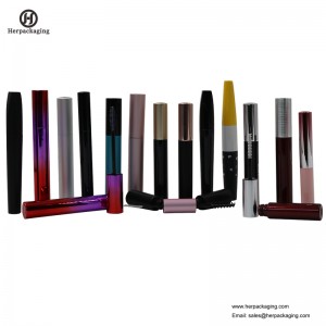 HCL110 Άδειο δοχείο μάσκαρα με βούρτσα Μάσκαρα Σωλήνες με βλεφαρίδα Ράβδοι Μοντέρνες επαναπληρούμενες φιάλες