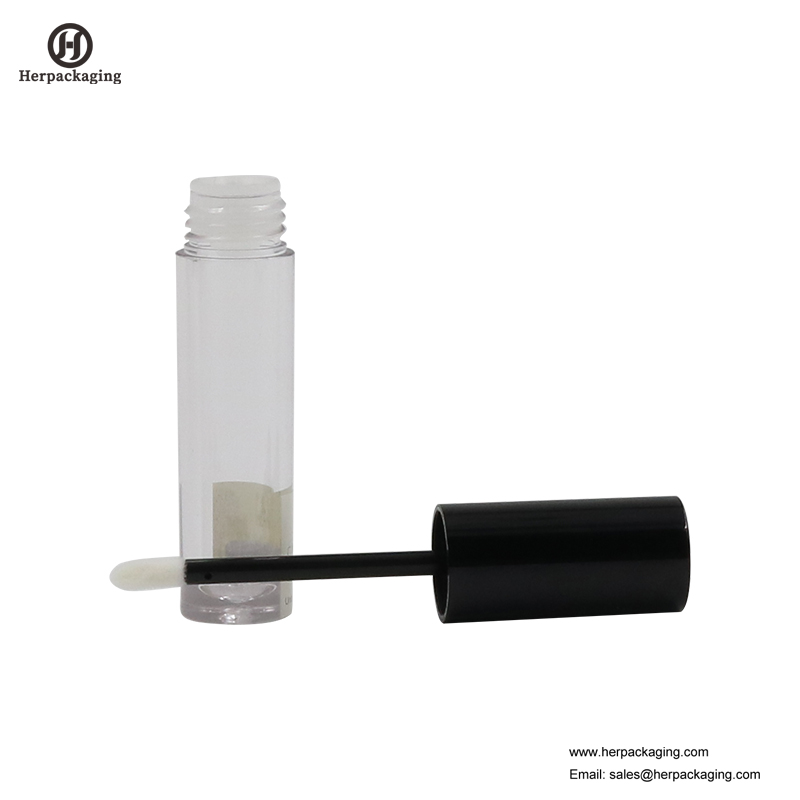 HCL301 Clear Plastics Αδειάστε γυαλιστερό γυαλιστερό σωλήνα για τα καλλυντικά χρώματος, τα οποία περιείχαν εφαρμοστές στιλπνότητας για τα χείλη