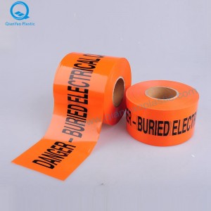 GAS Underground Warning Tape; ΗΛΕΚΤΡΙΚΟΤΗΤΑ υπόγεια προειδοποιητική ταινία? FIRE υπόγεια προειδοποιητική ταινία