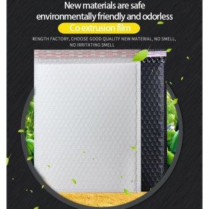 Τσάντες φουσκωτών ταχυδρομικών ταπετσαριών τακτοποιημένη ταχυδρομική τσάντα Λευκή KraftBubble Mailers έθιμο τυπωμένο φυσαλίδας mailer γεμ...