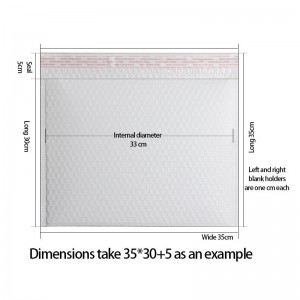 Χονδρέμποροι φακέλους ταχυδρομικών αποστολών με μαύρες συσκευασίες από πολυστυρένιο