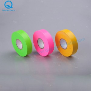 25mm x 100m PVC στερεά τυποποιημένη ανάγλυφη ταινία