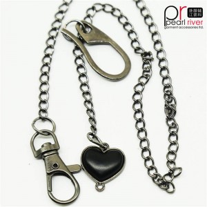 DIY Αξεσουάρ Τσάντα Αστακός Κλειδοθήκες Μεταλλική τσάντα διακόσμηση επίπεδη αλυσίδα