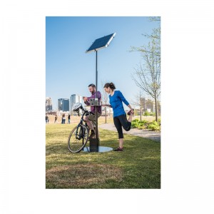 Ηλιακός φορτιστής πόλος κυψέλης κινητής τηλεφωνίας σταθμός εξωτερικής χρήσης