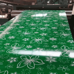 Χαλύβδινη πλάκα χρώματος οροφής