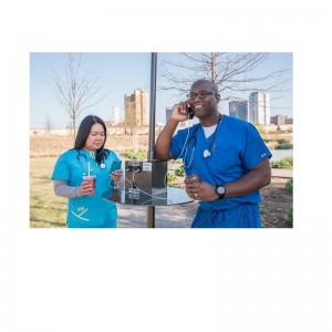 Ηλιακός φορτιστής πόλος κυψέλης κινητής τηλεφωνίας σταθμός εξωτερικής χρήσης