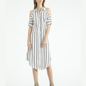 Νέο φθινόπωρο φόρεμα με δαντέλα για γυναίκες