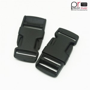 Πλαστική ζώνη πόρπη πώμα μαύρο χρώμα χονδρικής