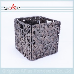 ψάθινο στοίβα μπλούζα πλέξιμο καλάθι αποθήκευσης