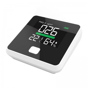 Υγρασία PM2.5 Ανιχνευτής DM103B Φορητός φορητός έλεγχος της ποιότητας του αέρα Εξοπλισμός θερμοκρασίας Διασύνδεση USB