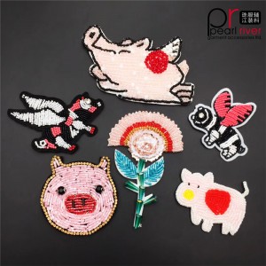 Φιλικές προς το περιβάλλον χάντρες Ζώνες ζωικής Dragonfly pegasus εξατομικευμένες Patch προσαρμοσμένες