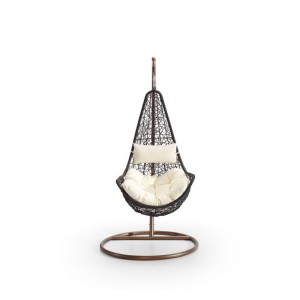 Κήπος υπαίθρια και εσωτερική κρεμαστή Rattan ψάθινα καρέκλα καρέκλα