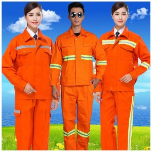 Φθορίζουσες κόκκινες φόρμες υψηλής ορατότητας