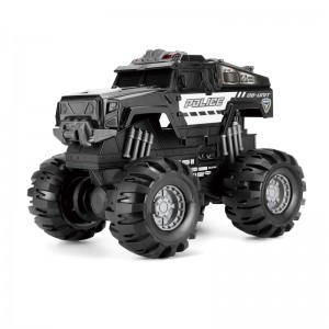 Αστυνομικό αυτοκίνητο - μεγάλο τέρας ποδιών