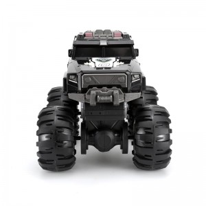 Αστυνομικό αυτοκίνητο - μεγάλο τέρας ποδιών