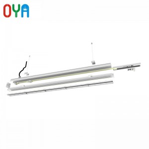 600mm αισθητήρας μικροκυμάτων 1500mm dimmable LED Γραμμικό κορμό Φώτα με συνδετήρες