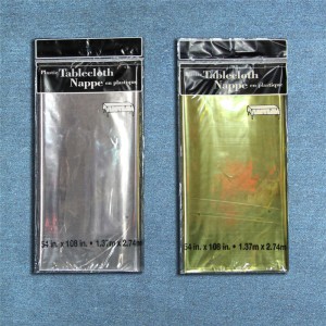 Τραπεζομάντιλο από φύλλο αλουμινίου με επιχρωμιωμένο μεταλλικό φύλλο με συμπαγές χρώμα για το Γάμο Πάρτυ Γιορτάστε τις διακοπές