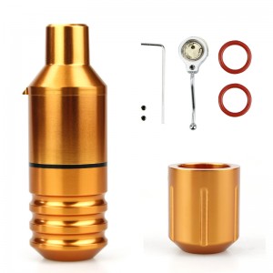 Τατουάζ Pen Σύντομο στυλό μηχάνημα, γερμανική μηχανή Tattoo Motor Faulhaber, με 2 κεφαλές, DC interfaceTattoo πιστόλια από την ομορφιά και την υγεία