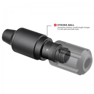 STIGMA CNC FULHABER Μηχάνημα στυλό τατουάζ πεντάλ φραγμών Περιστροφικό μηχάνημα τατουάζ 2019 Νέο στυλ CNC-M-Q2