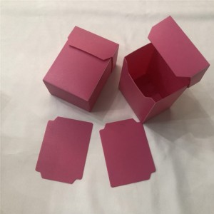 Πολύχρωμο προσαρμοσμένο κουτί Deck