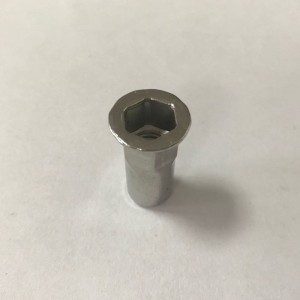 βιδωτό παξιμάδι κλειστό άκρο