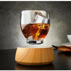 νέο 360 σπινίζοντας μαγνητικό αφαιρούμενο φλιτζάνι X, κυμαινόμενο γυάλινο κύπελλο