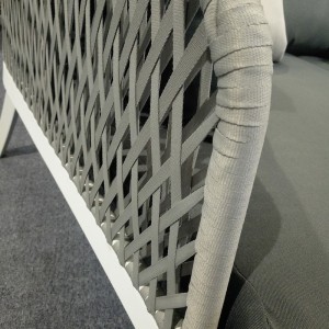 Διπλό Υπαίθριο Rattan Lounge Έπιπλα Lounge Σετ